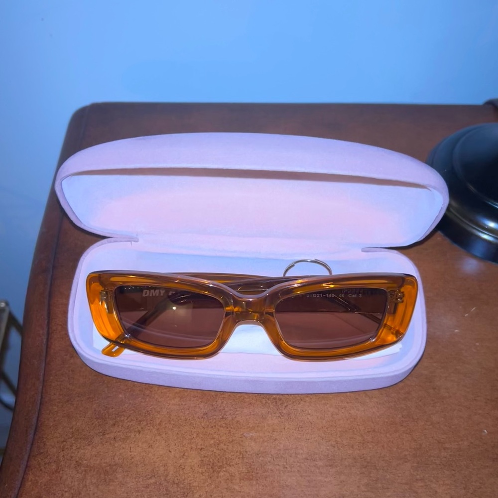 “Preston” Sunglasses DMY BY DMY Orange-Brown | OS
